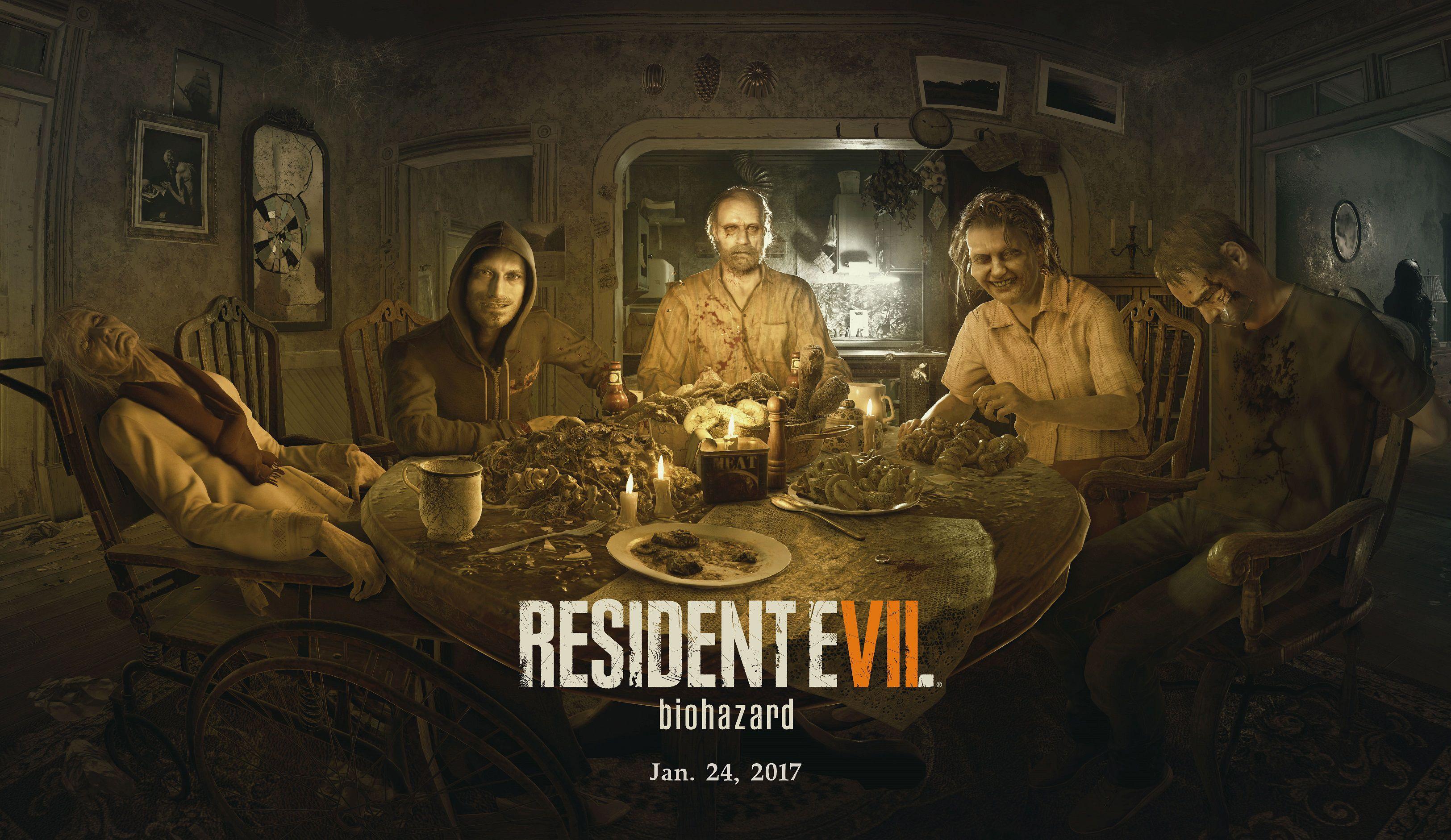 Wallpaper Resident Evil Biohazard, Survival, Horror, PC, PS4