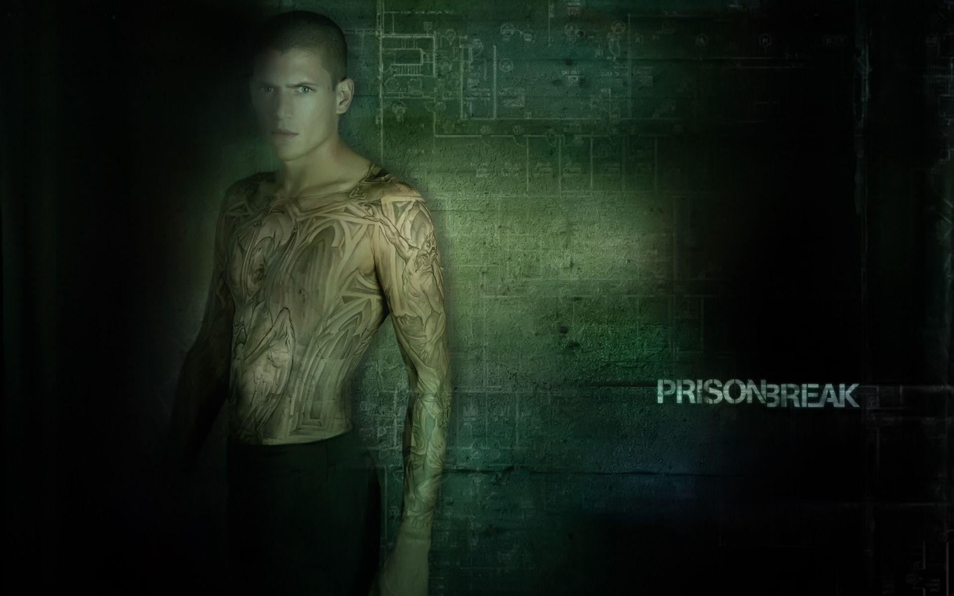 Michael Scofield Tattoo s Wallpaper Prison Break Movies Wallpaper