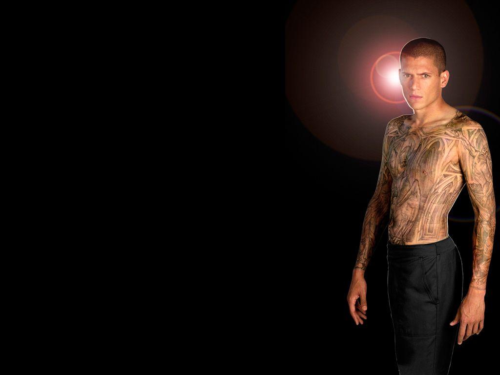 Papel de Parede Scofield e suas tatuagens [1024x768]