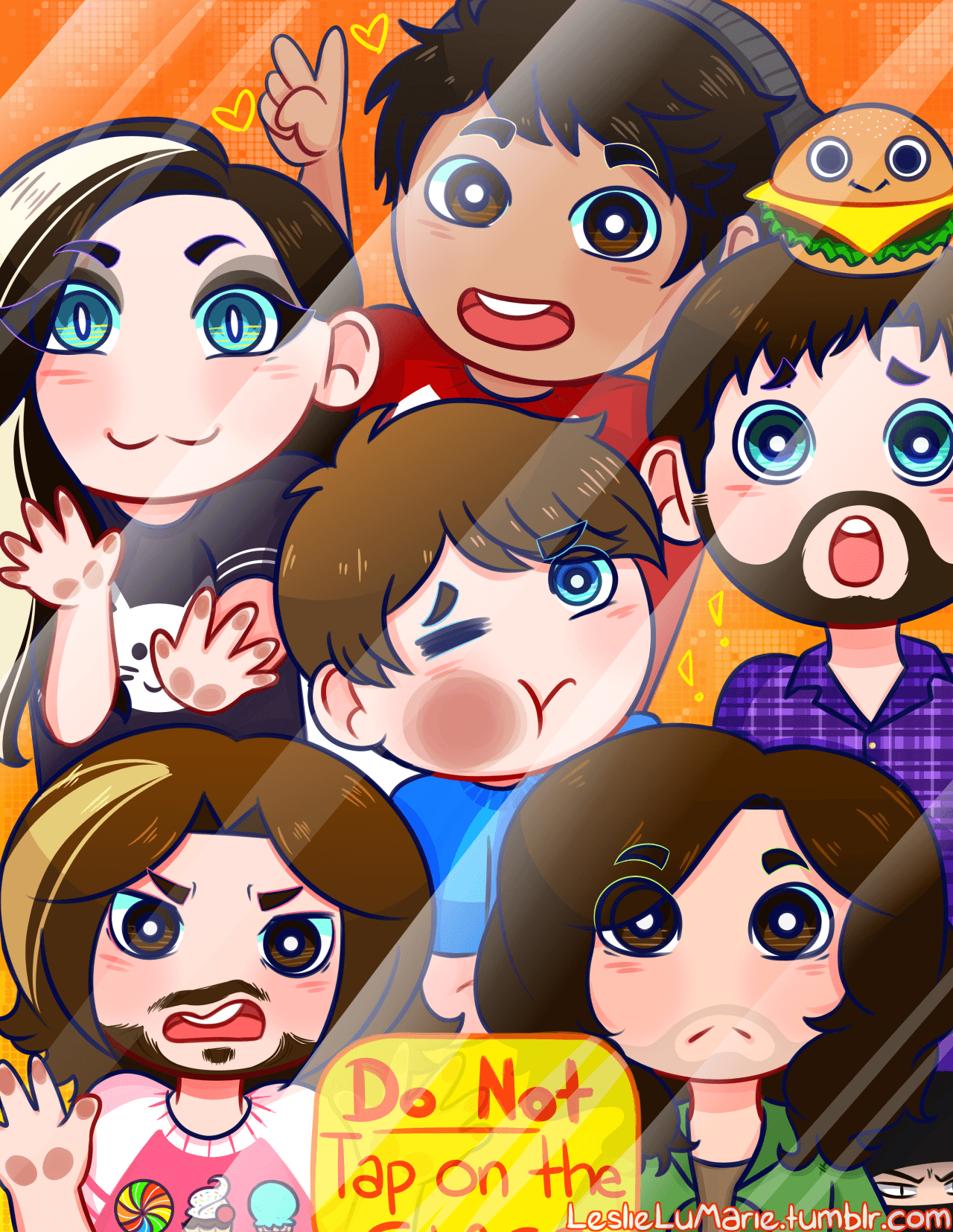 leslielumarie: “Grumps!”My submission for the Game Grumps
