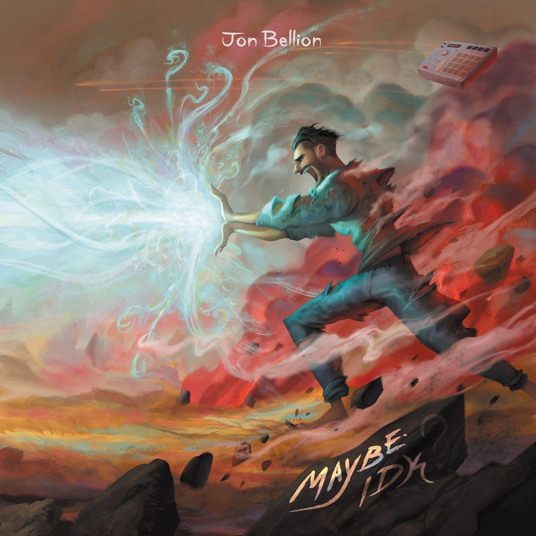 The incredible cover art from Jon Bellion's new album The Human