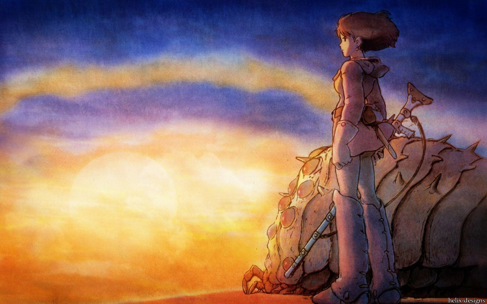 Nausicaa of the Valley: Stunning Anime HD Wallpaper Bliss