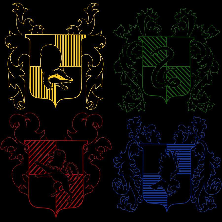 Free download Harry Potter Hogwarts Crest Wallpaper Hogwarts house