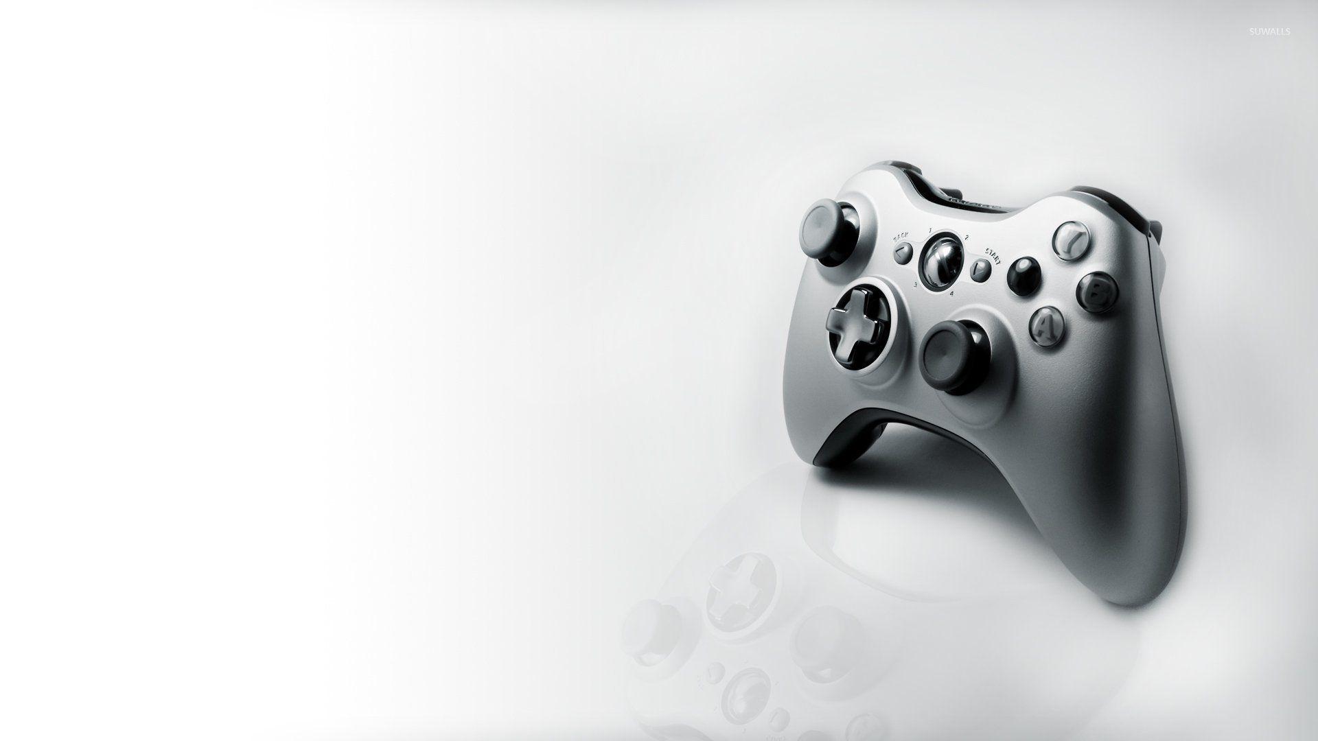 Black game controller wallpapers