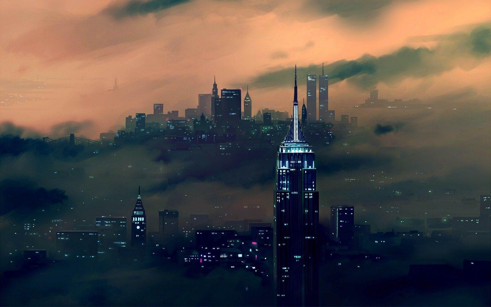 City Artwork Wallpaper 48801 1680x1050 px