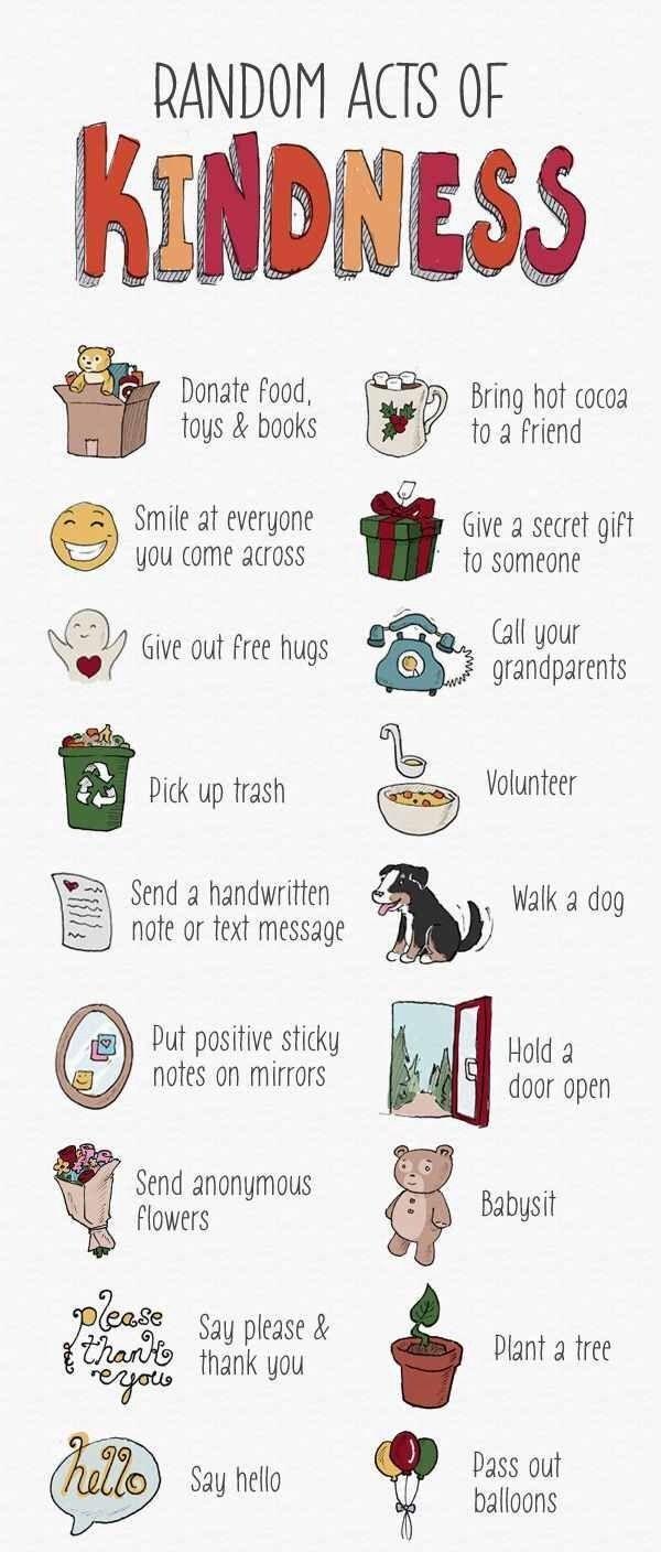 World kindness day ideas. World happiness