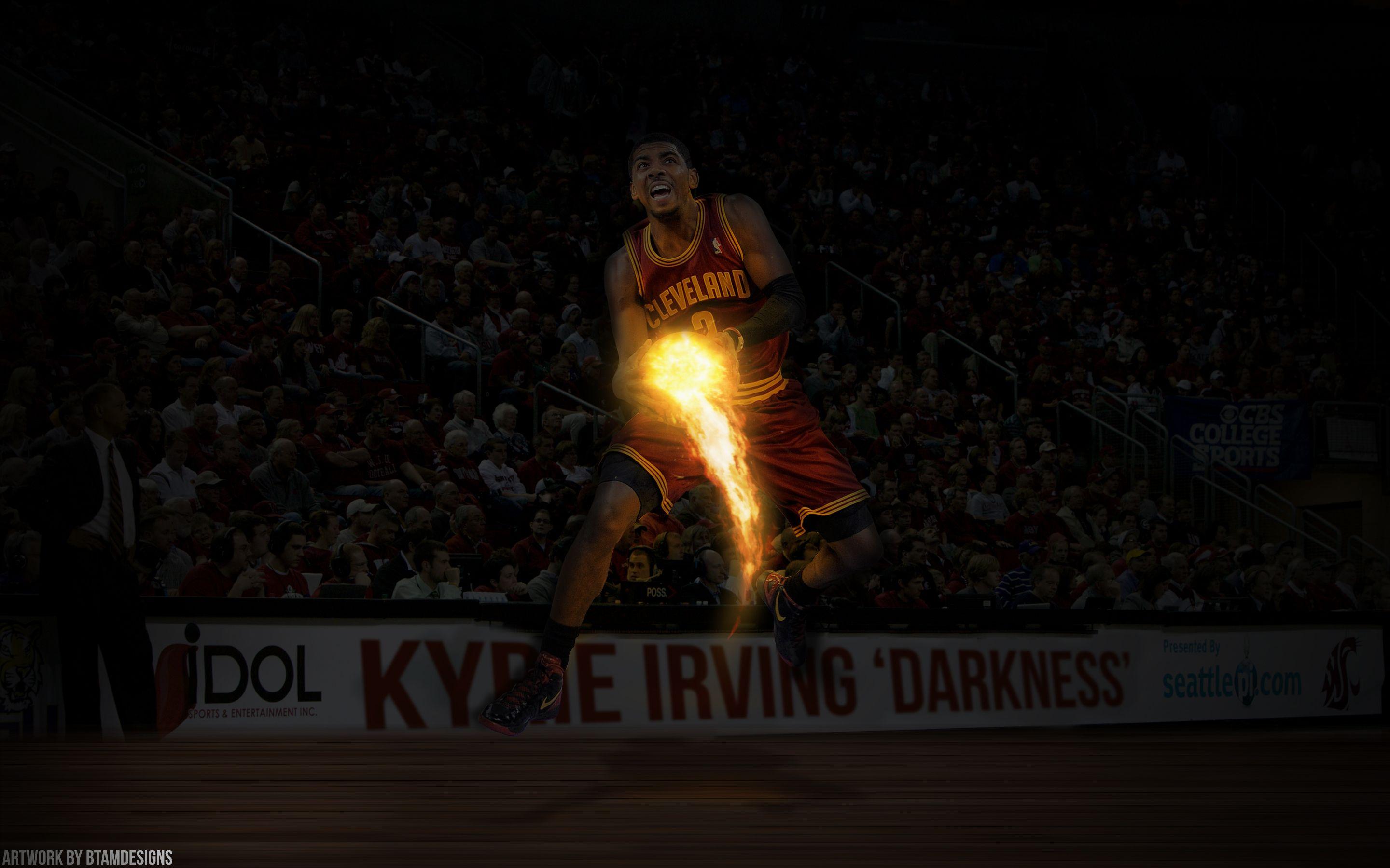 Stephen Curry on Fire Wallpaper