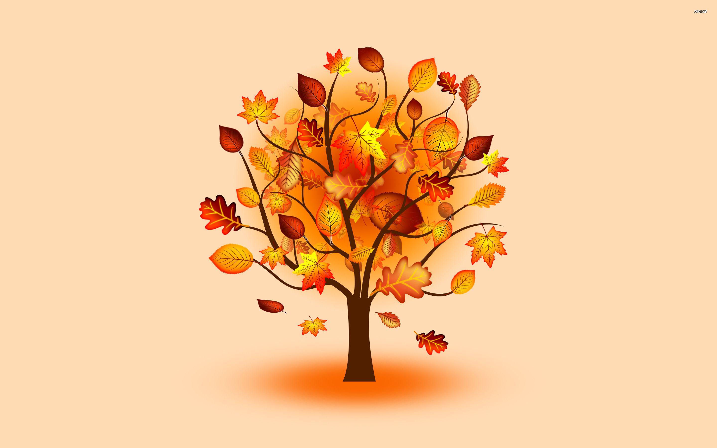 Autumn Tree Wallpaper. Fall Autumn Wallpaper