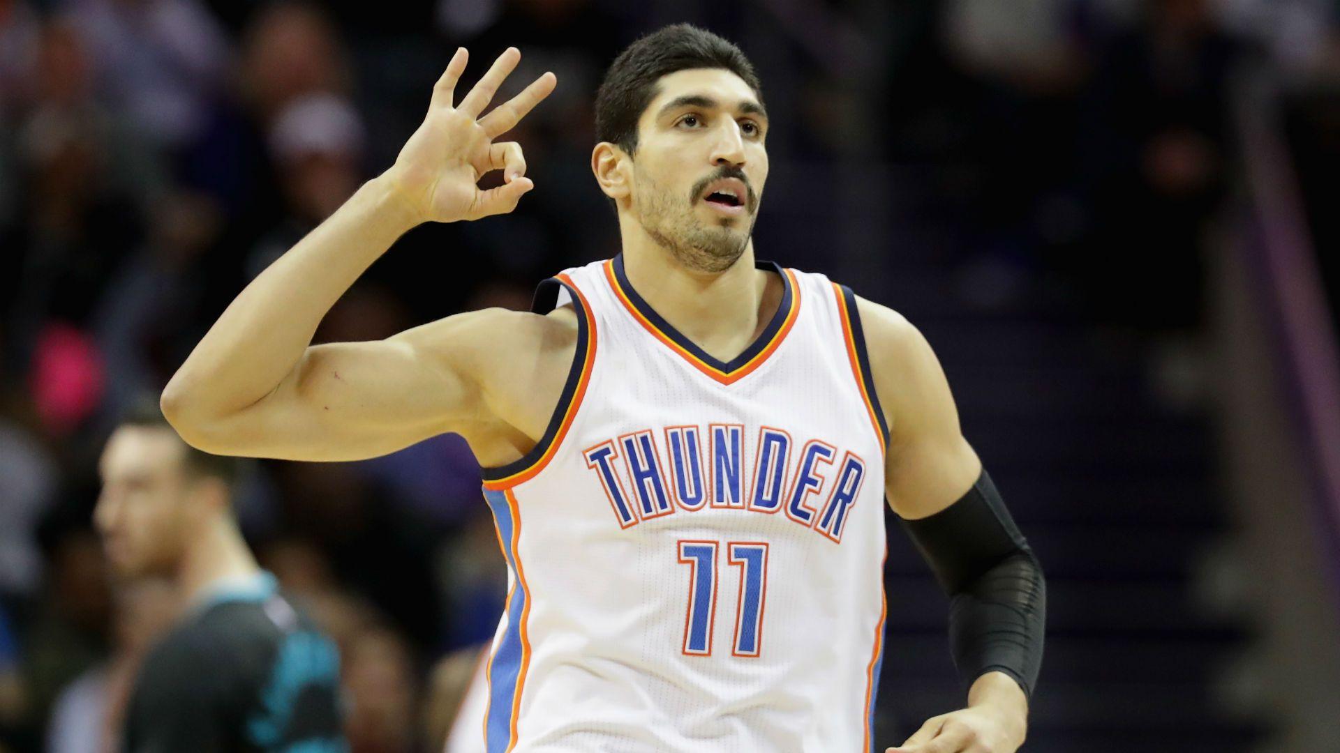 Thunder's Enes Kanter throws shade at Kevin Durant after Russell