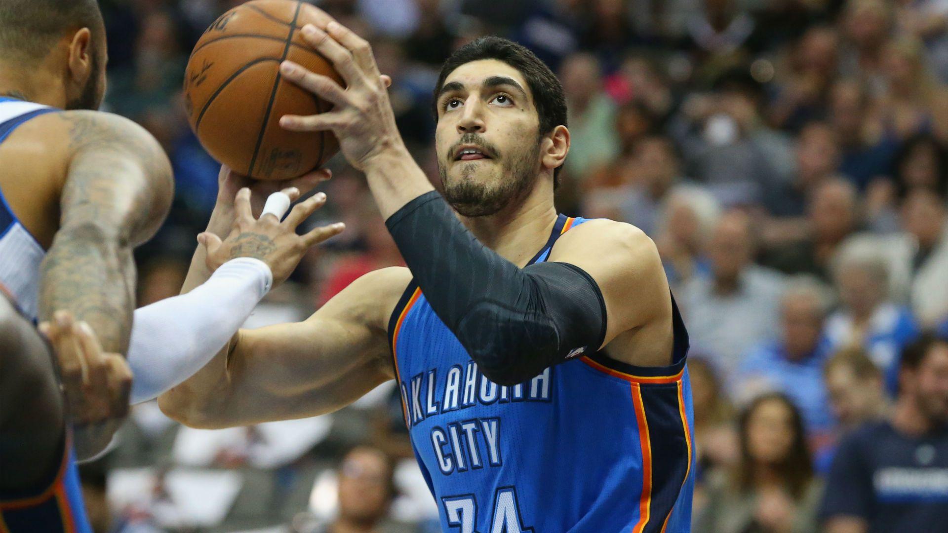 Thunder center Enes Kanter voices displeasure with Jazz. NBA