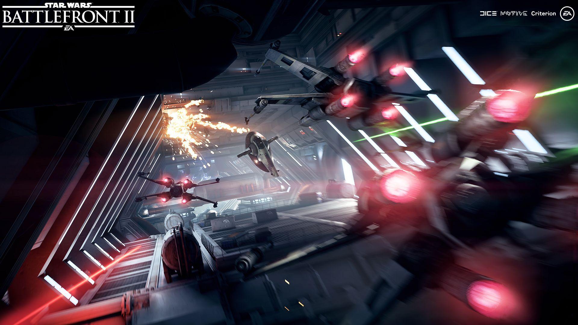 Star Wars Battlefront II Starfighter Assault Gamescom Preview PS4