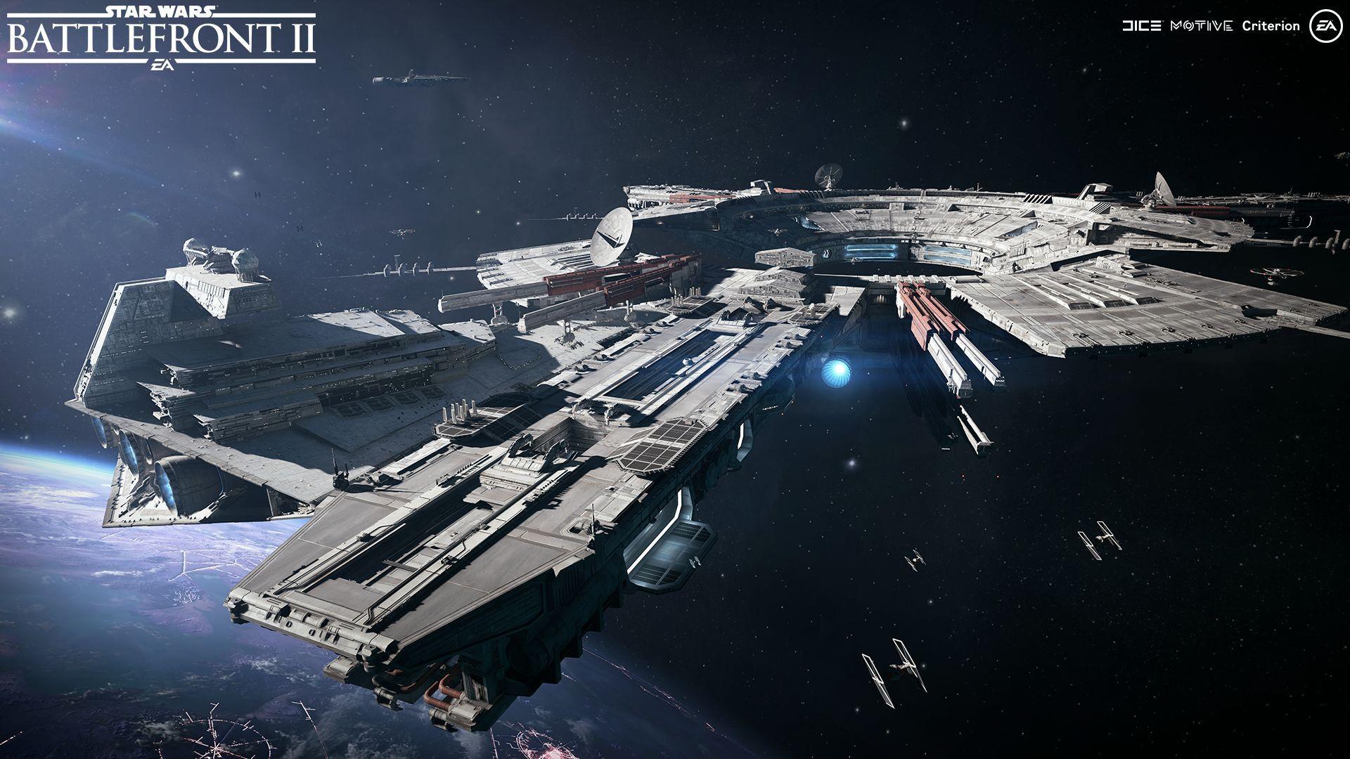 New Star Wars Battlefront II Starfighter Assault Mode Screenshots
