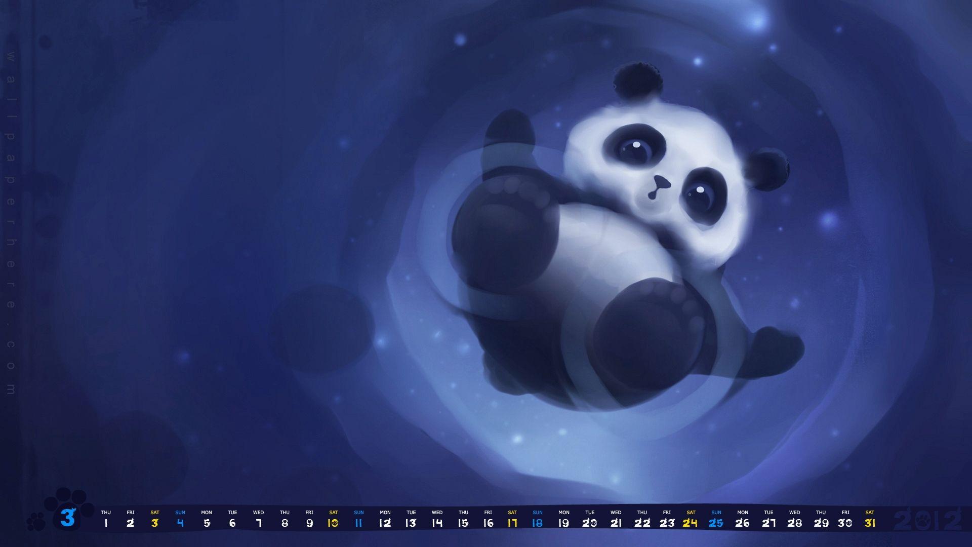 Cute Panda wallpaperx1080