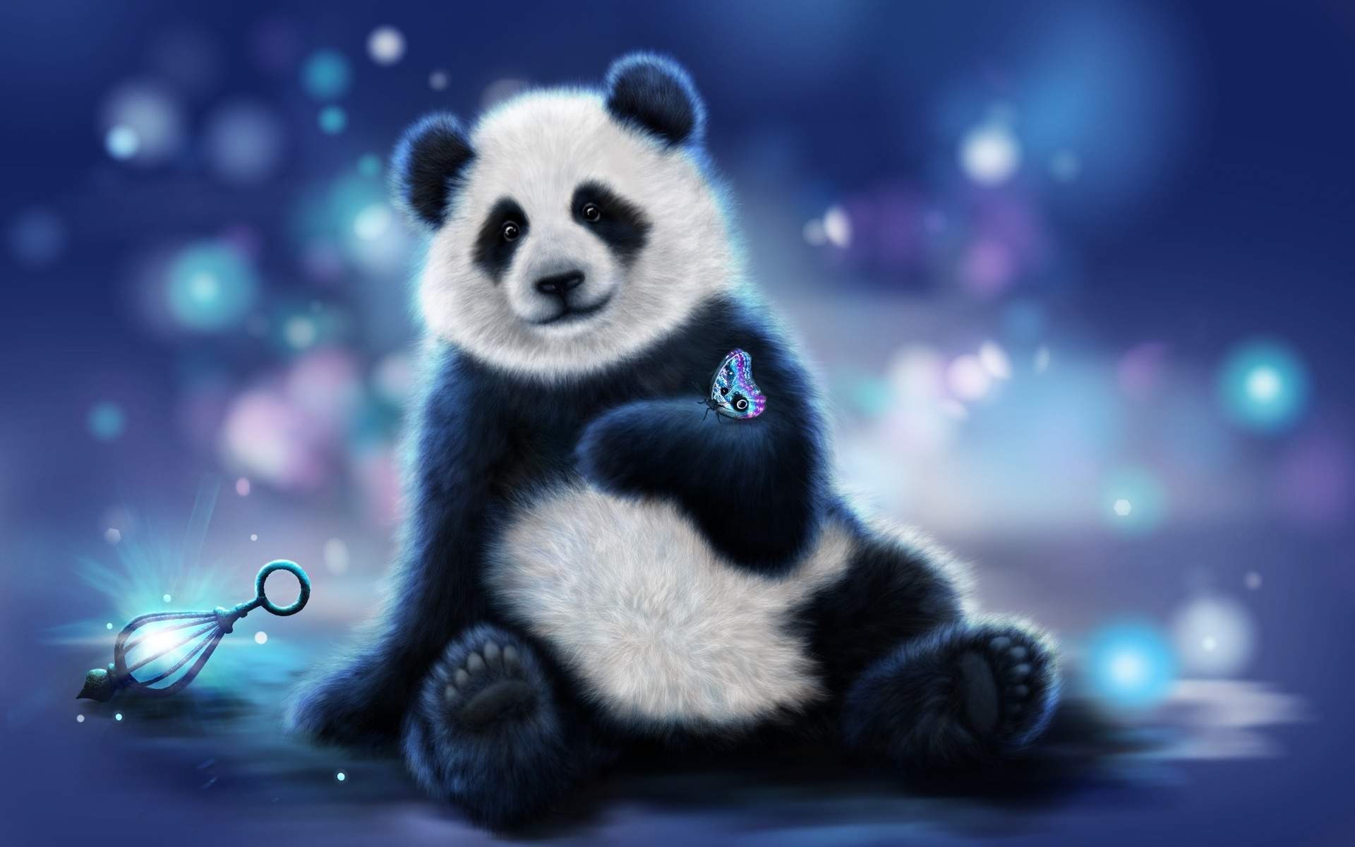 Panda Cute Wallpaper HD For Desktop Of Cute Panda Baby