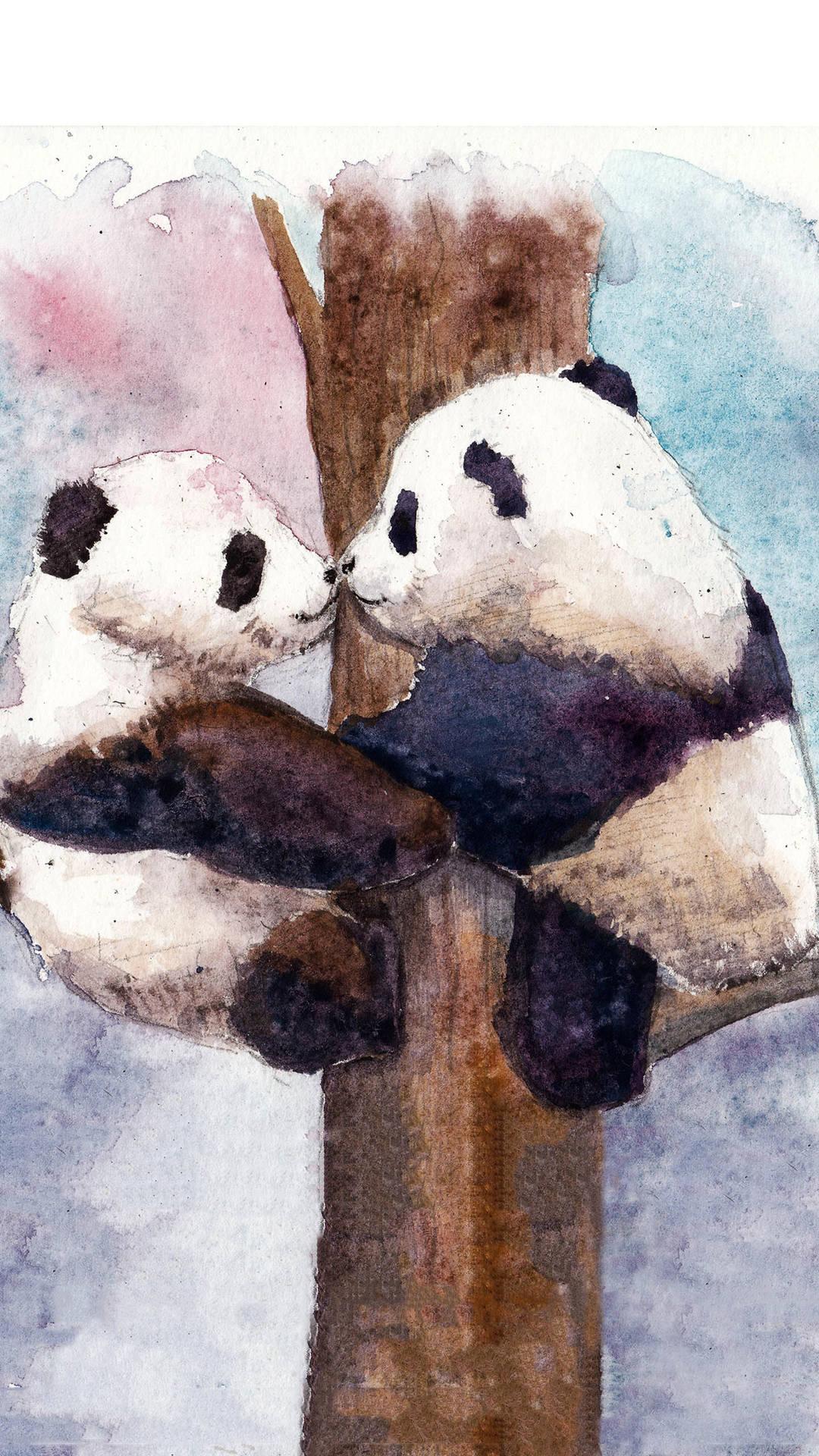 Cute Panda Wallpaper for iPhone With 1920x1080 Resolution