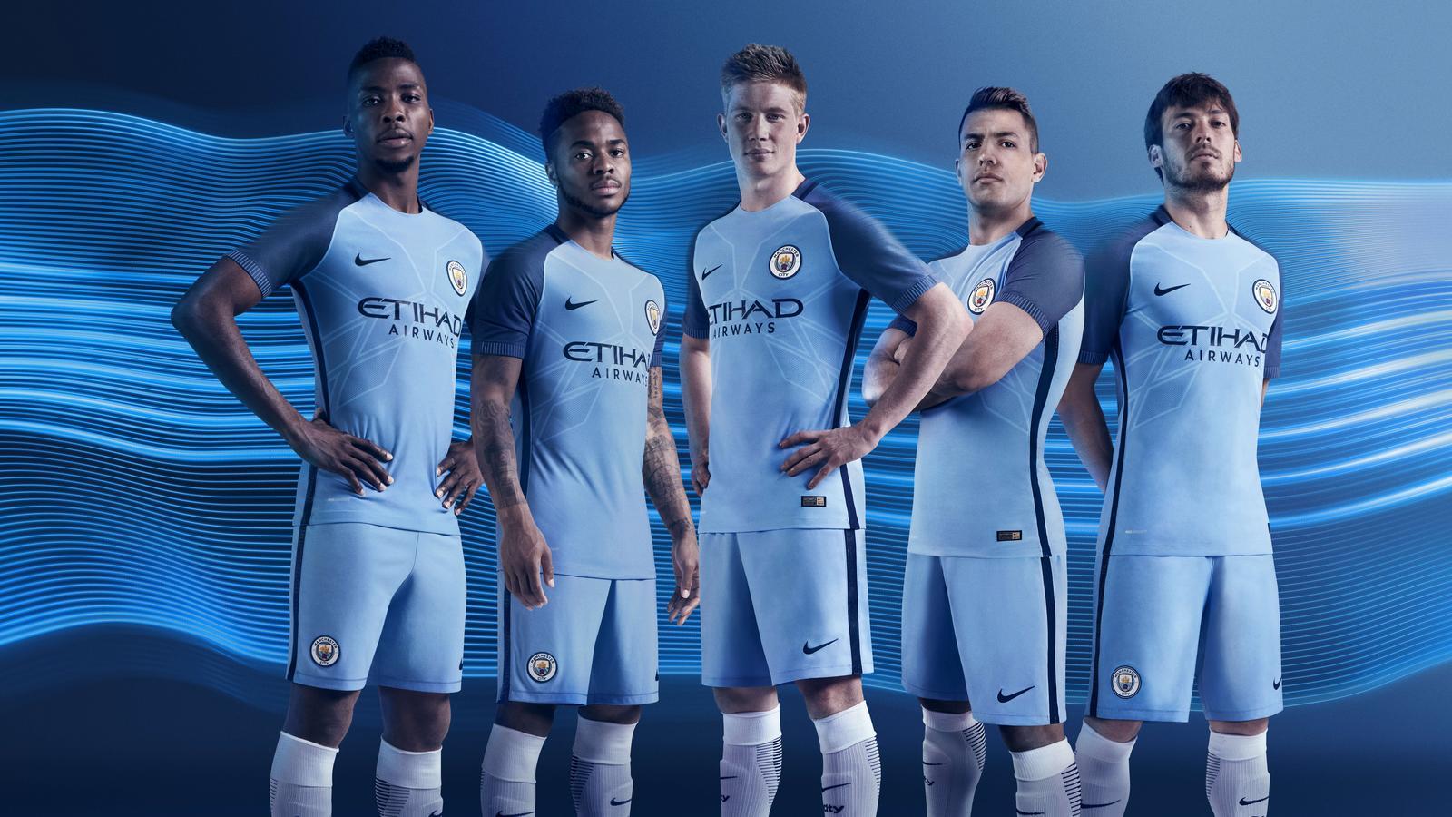 Manchester City Home Kit 2016 17