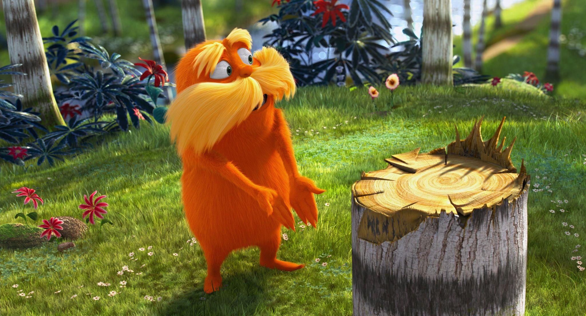 The Lorax from Dr. Seuss' The Lorax Movie Desktop Wallpapers.