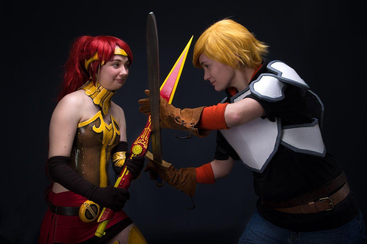 RWBY Cosplay Arc and Pyrrha Nikos 6