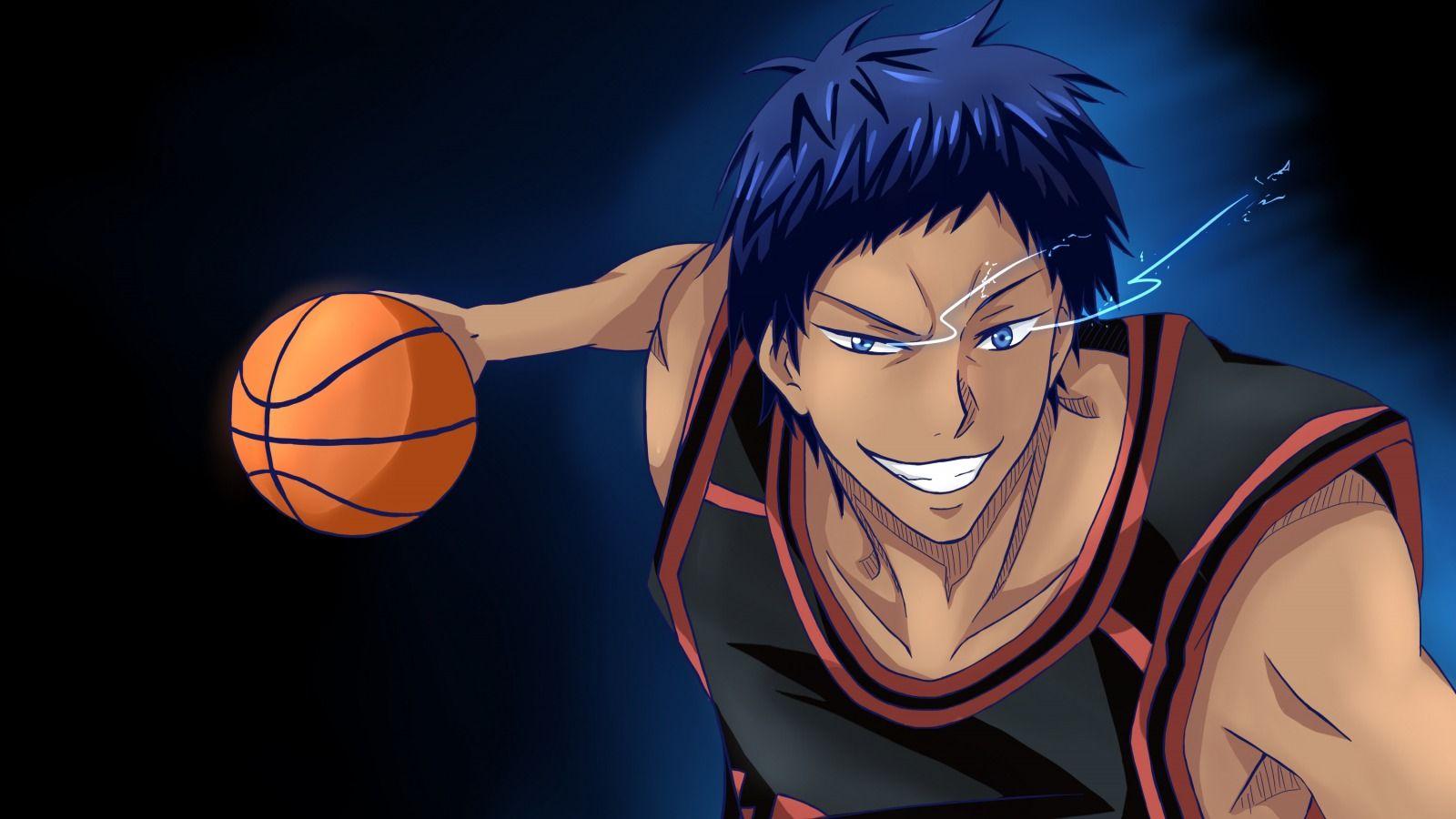 Download wallpaper basketball player, aomine daiki, guy, athlete