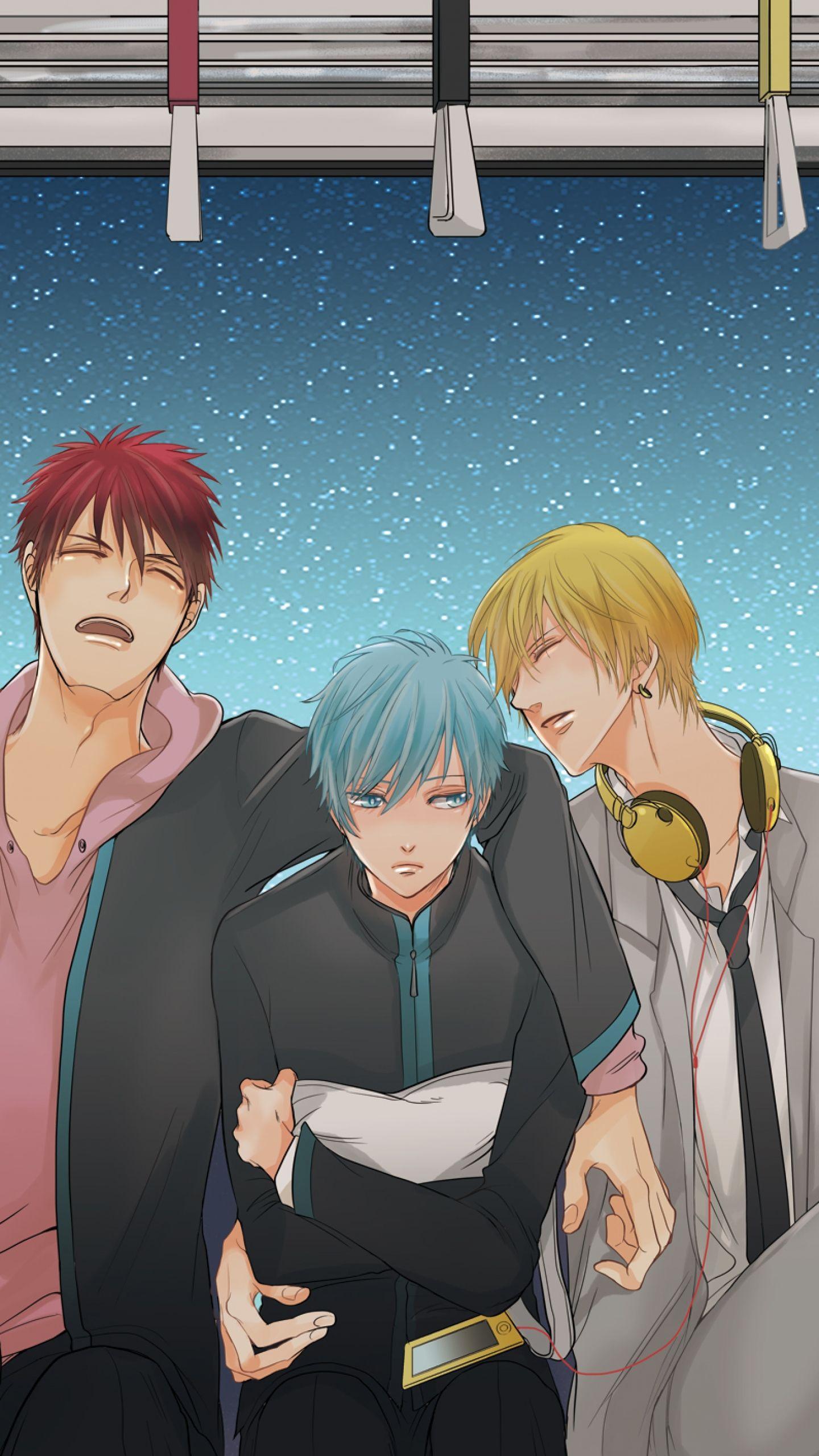 Download Wallpaper 1440x2560 Kuroko no basket, Tetsuya kuroko