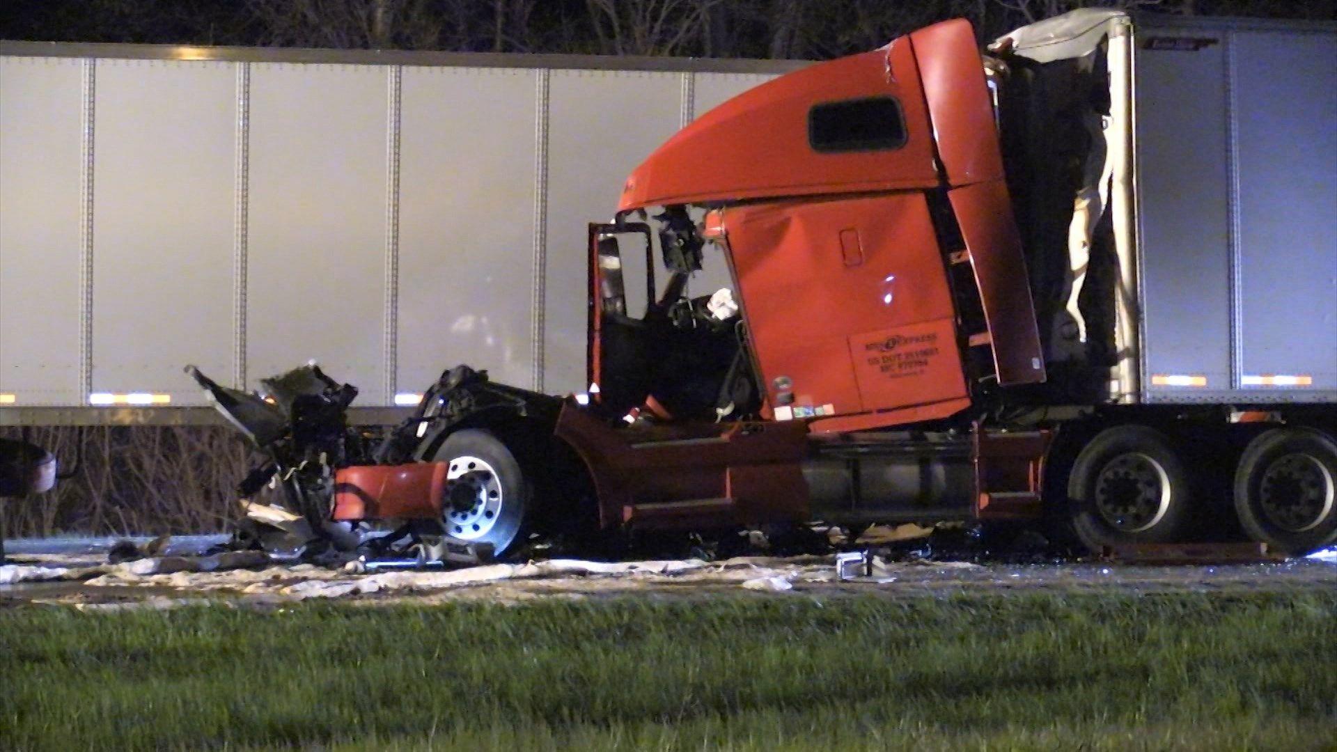 Big Rigs Collide on Interstate 90 News Now. WICU & WSEE