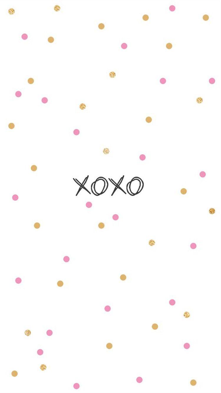 XOXO Minimal iPhone 6 Wallpaper HD