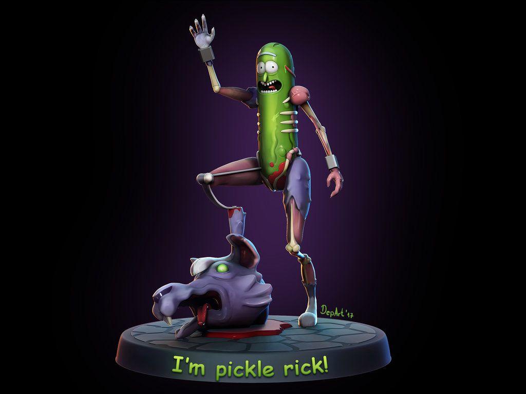 Pickle Rick Wallpapers - Wallpaper Cave