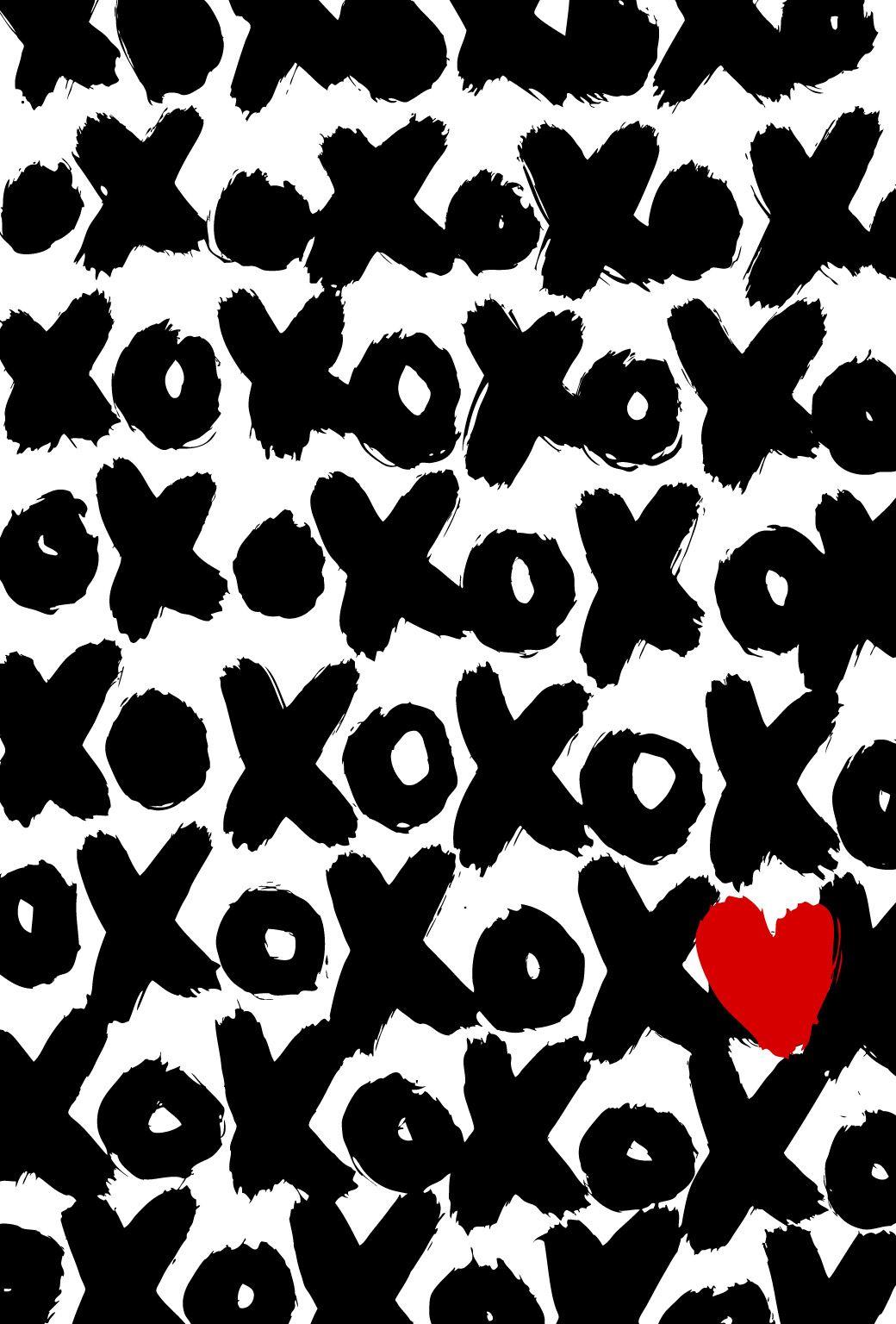 Valentine wallpaper. sketch and pixel