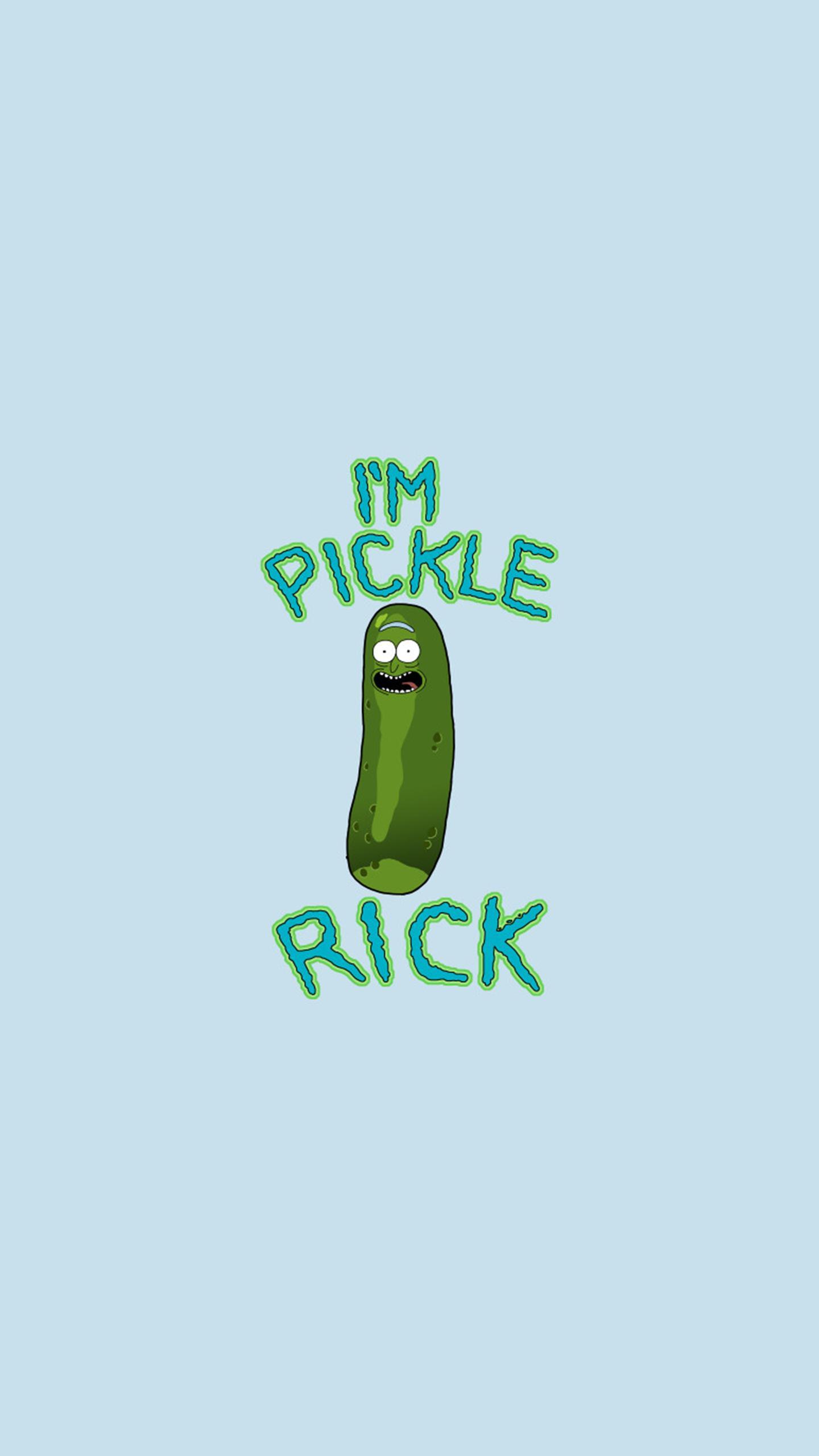 Pickle Rick Wallpaper for Mobile Phone