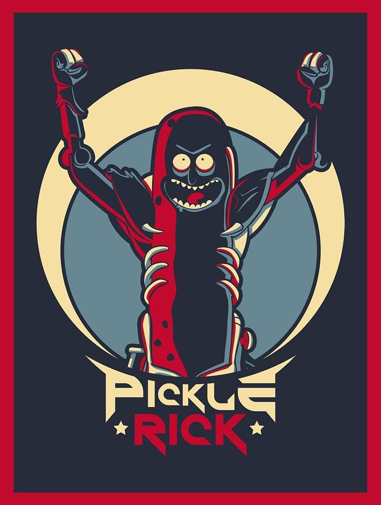 Rick and Morty • Pickle Rick. Cartoons. Pickling