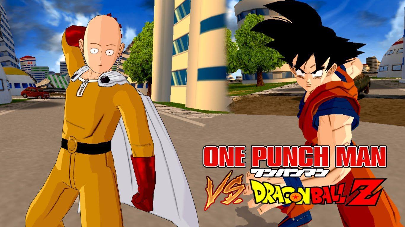 Saitama (One Punch Man) vs Goku. One Punch Man Meets Dragon Ball