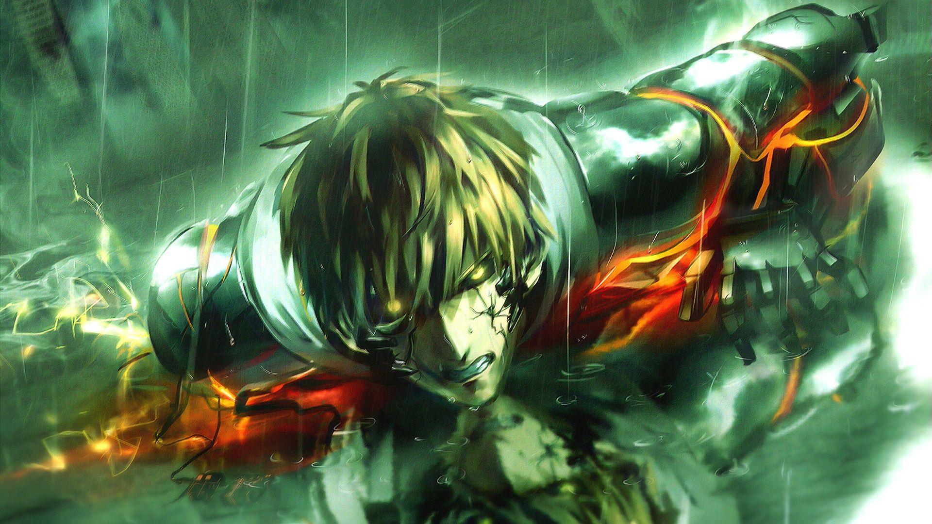 Awesome Genos One Punch Man Wallpaper Wallpaper Themes