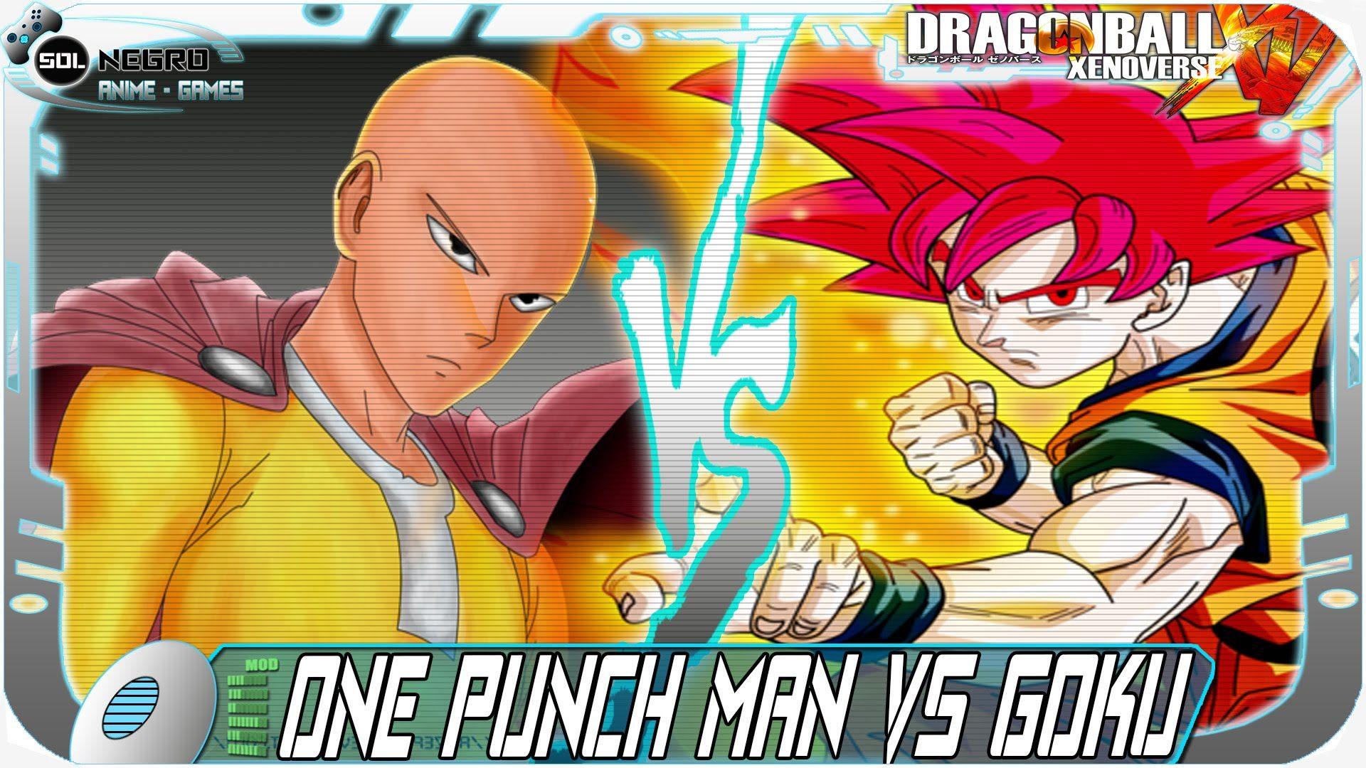 One Punch Man ( Saitama ) Vs Goku Super Saiyan God Ball