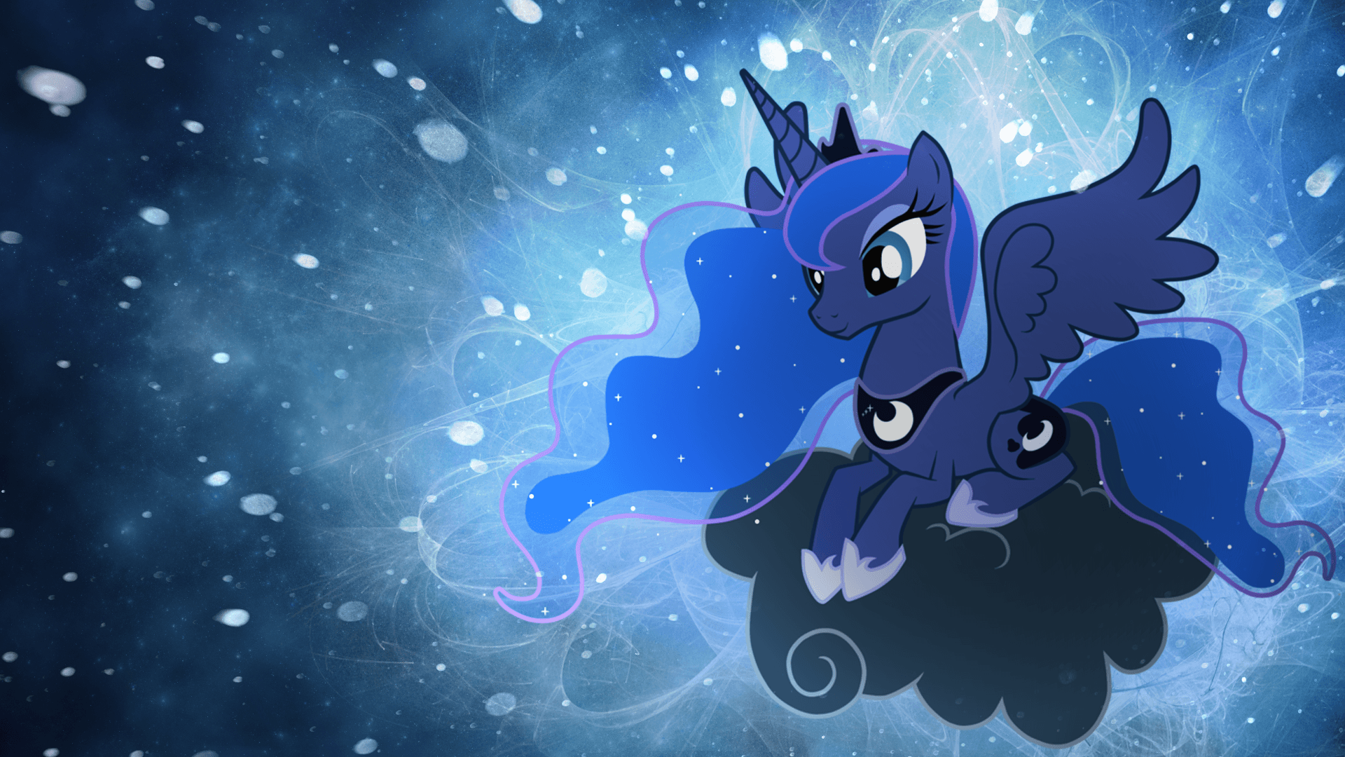 Crystal Heart Image Princess Luna Wallpaper HD Wallpaper