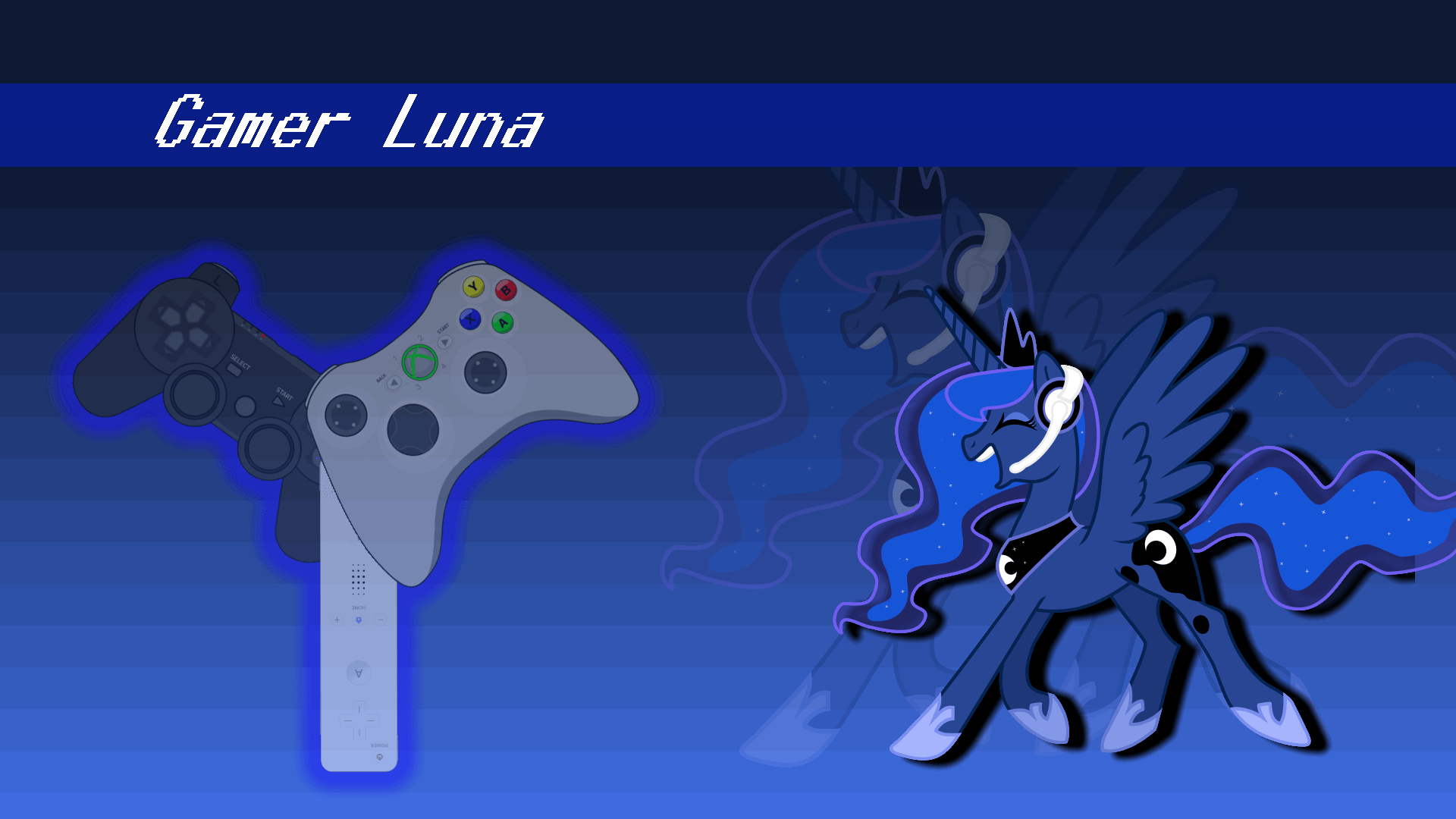 Princess Luna (Gamer Luna) wallpaper