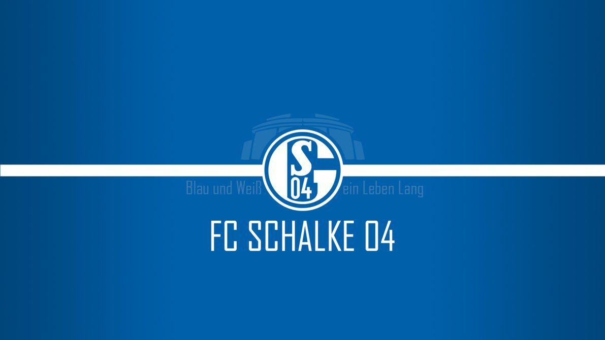 Schalke 04 Minimalistic Wallpaper