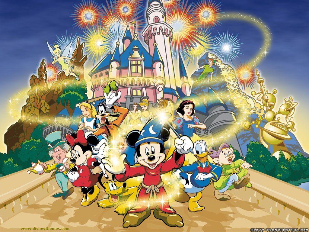 Wallpaper Disney Cartoon With Character Walt Full HD Pics