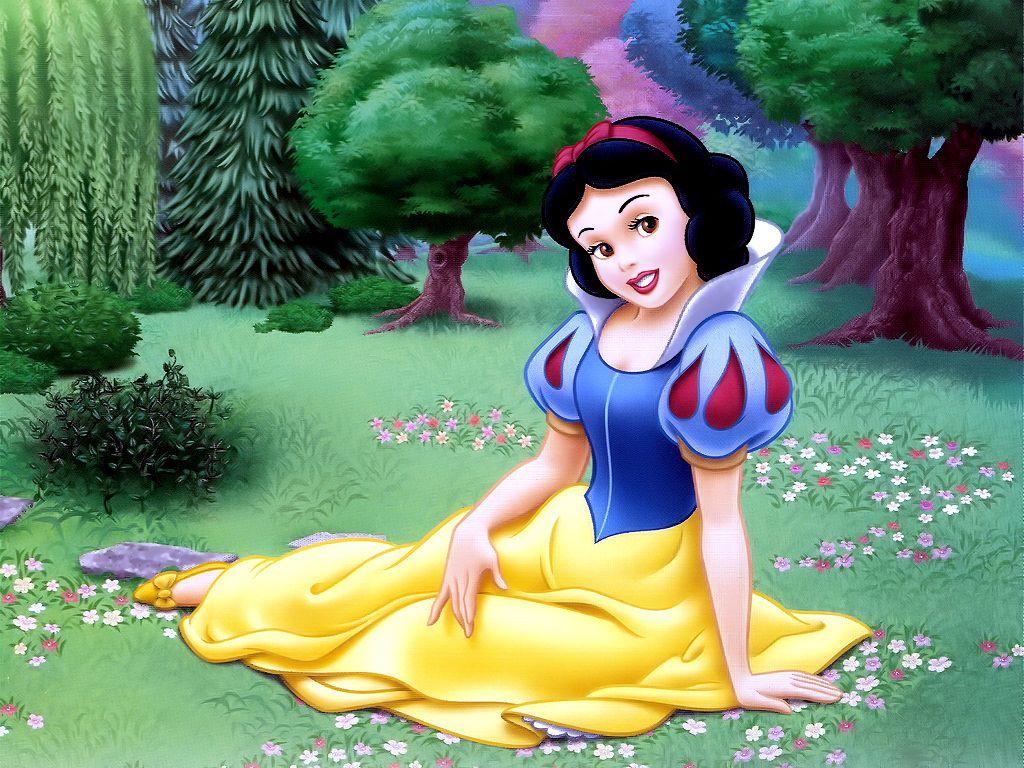 Snow White Disney Cartoon wallpaperx768