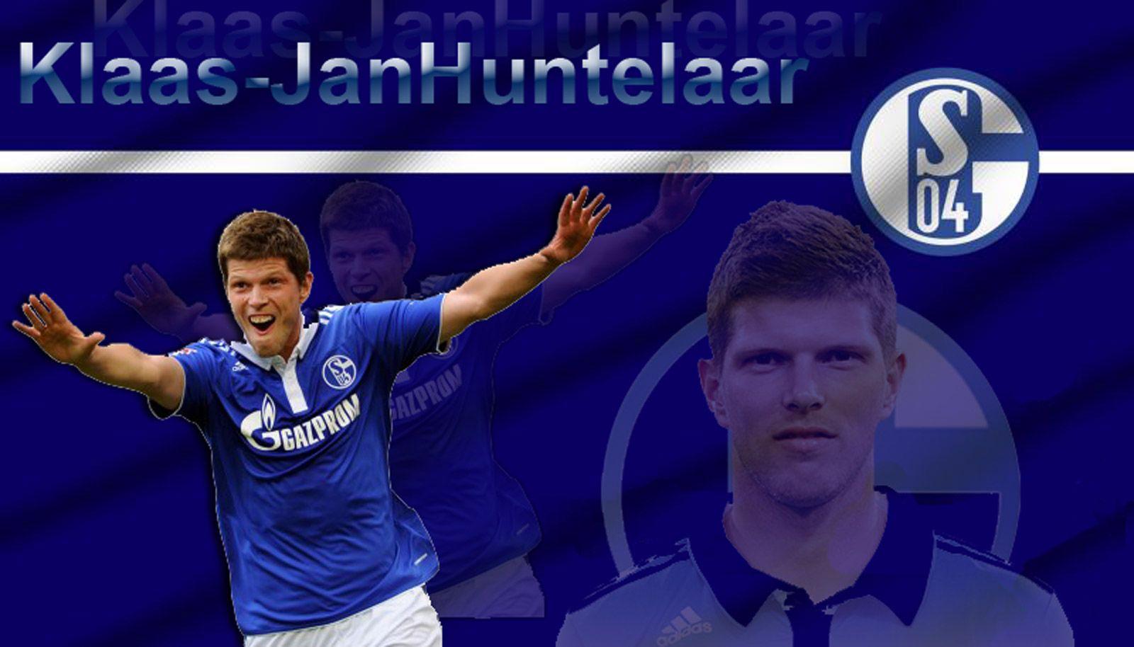 top footballer wallpaper: Klaas Jan Huntelaar Schalke 04 wallpaper