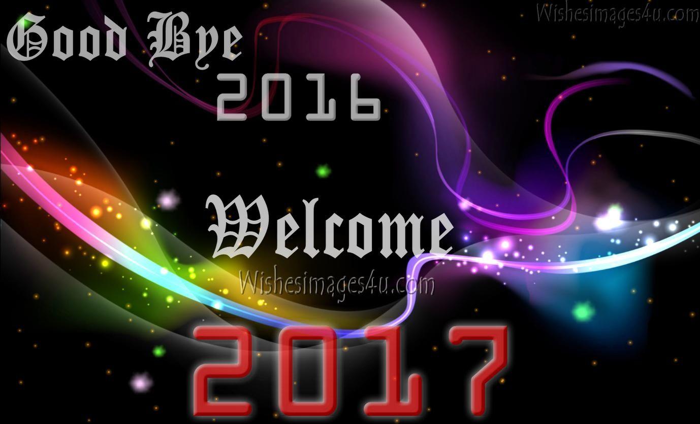 Goodbye 2016 Welcome Happy New Year 2017 Wallpaper Download