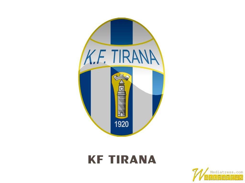 KF Tirana Logo Wallpaper