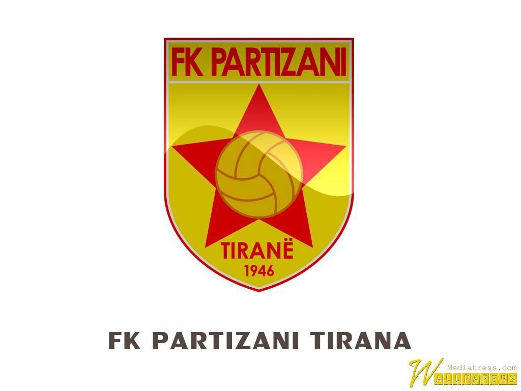 FK Partizani Tirana Logo Wallpaper