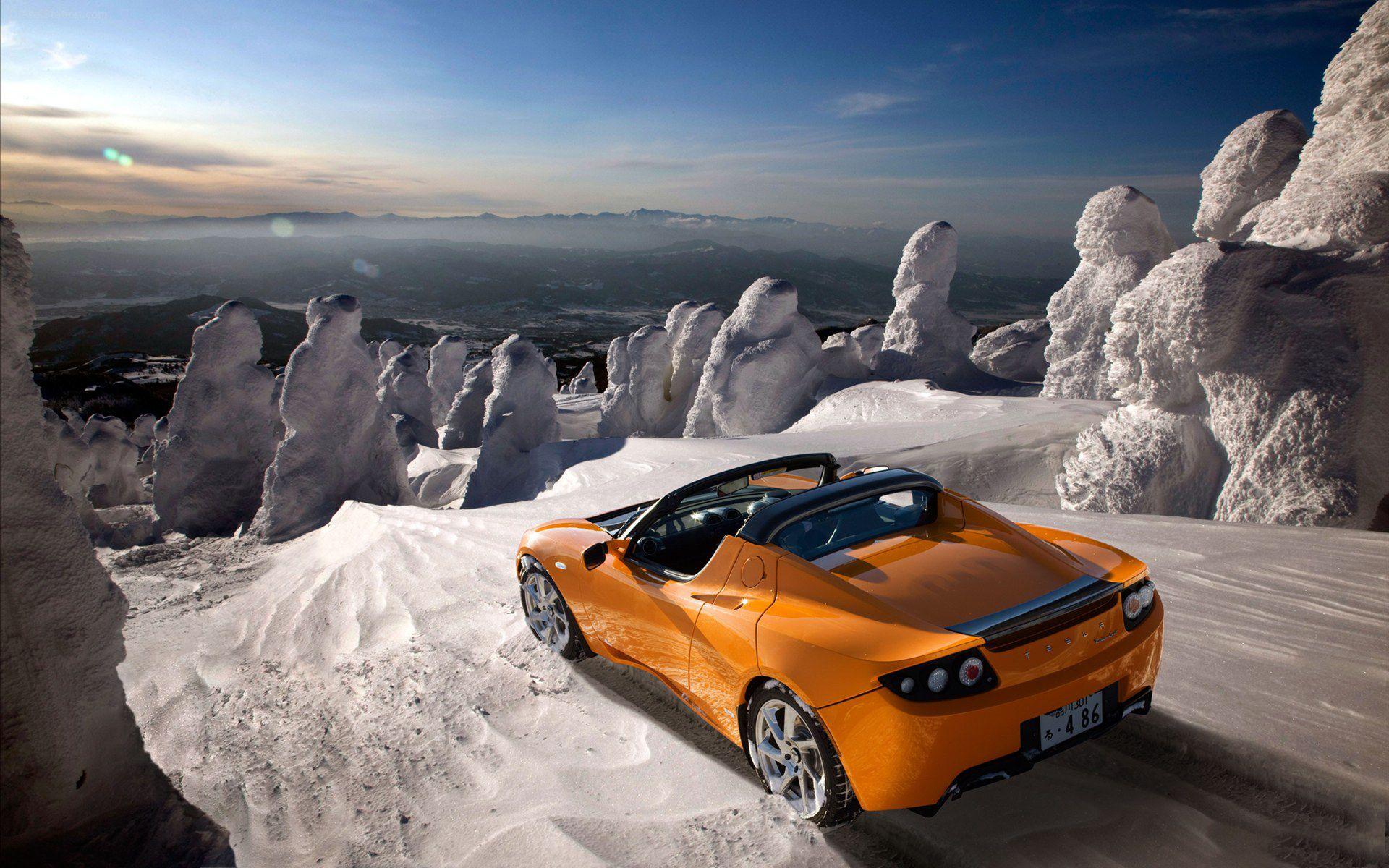 Tesla Roadster 2012 Wallpaper. HD Car Wallpaper