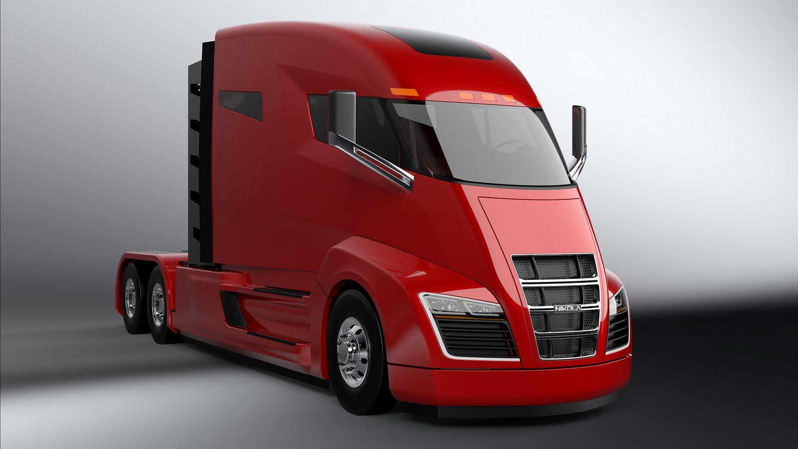 Nikola Motor Presents Electric Truck Concept With 200 Miles Range