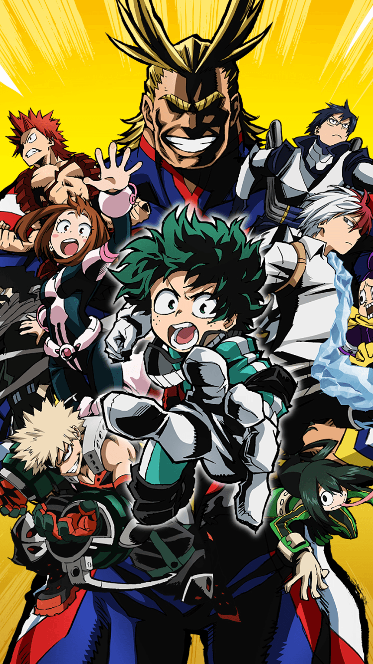 Anime My Hero Academia (750x1334) Wallpaper