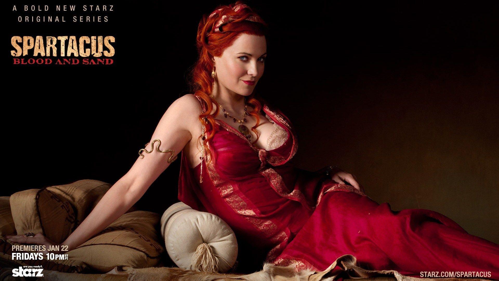 Lucretia, Lucy Lawless, Spartacus HD Wallpaper & Background