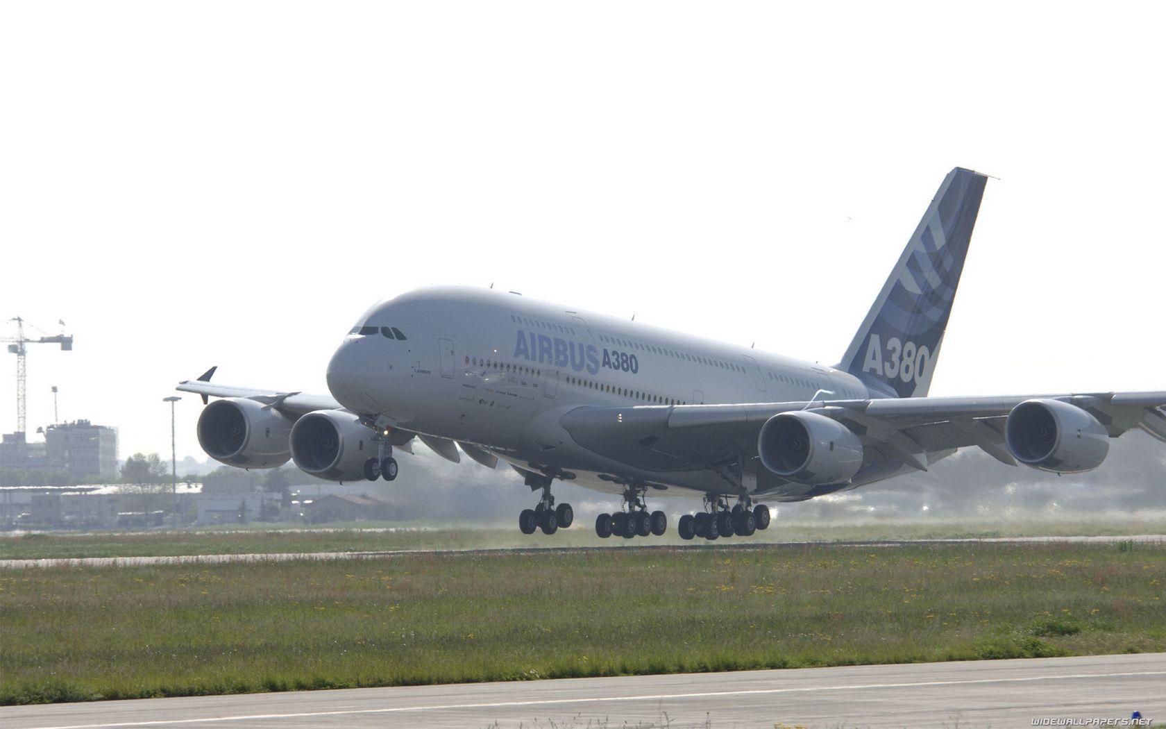 Airbus A380 Take Off HD Wallpaper for Desktop. sekhar