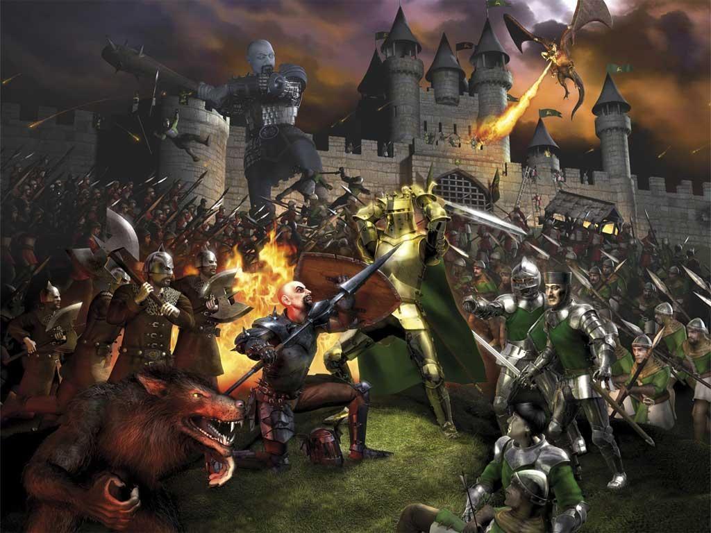 Stronghold Legends for the game (wallpaper)