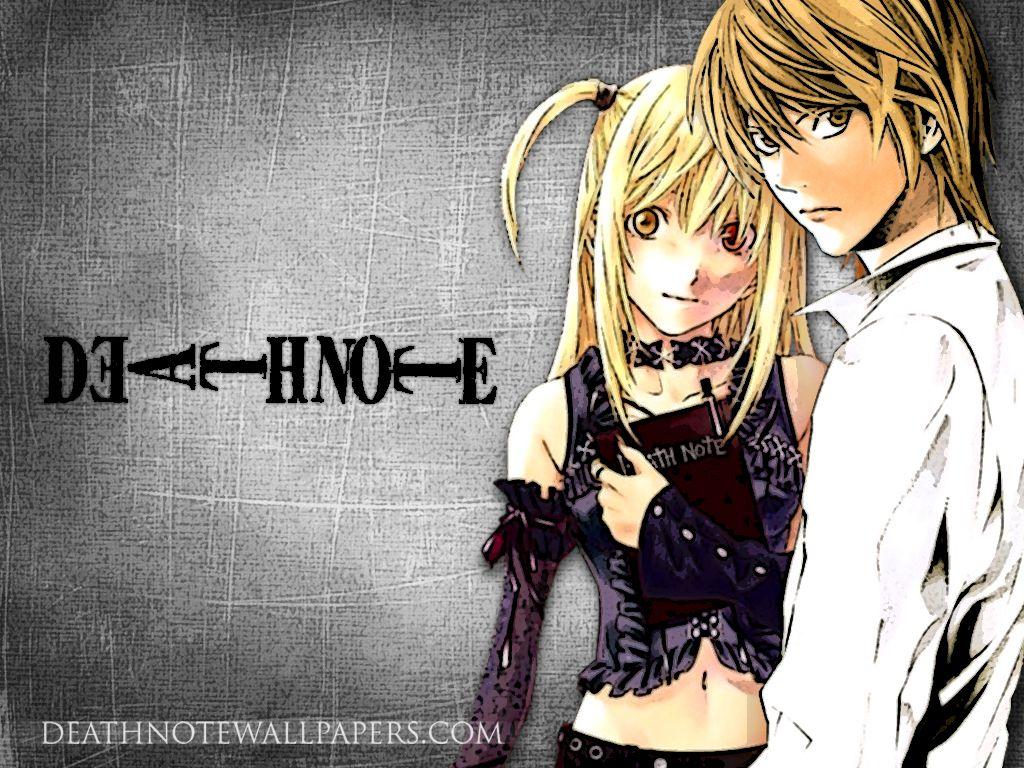 Image Gallery of Death Note Light And Misa Wallpaper