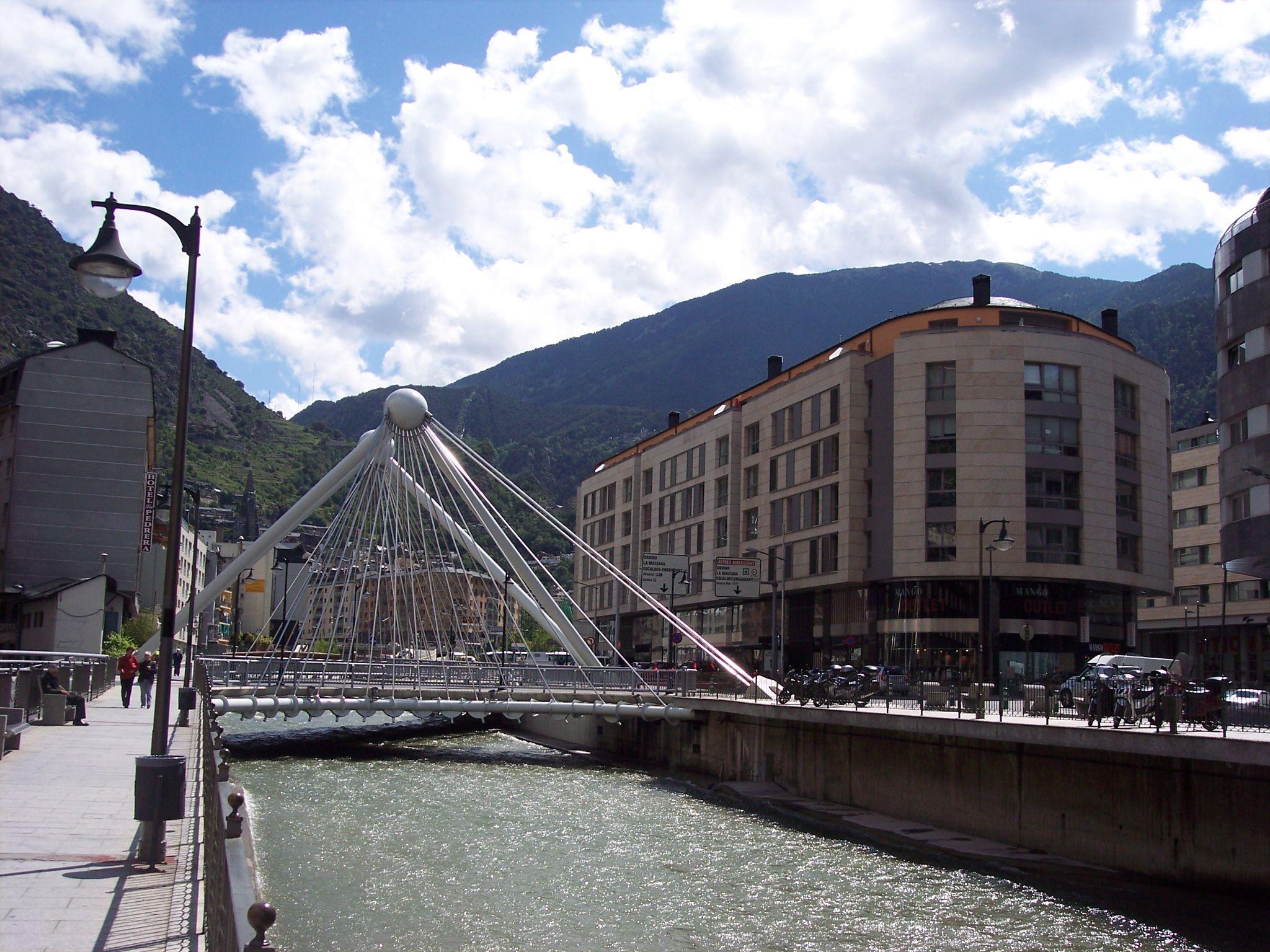Bridge in Andorra la Vella